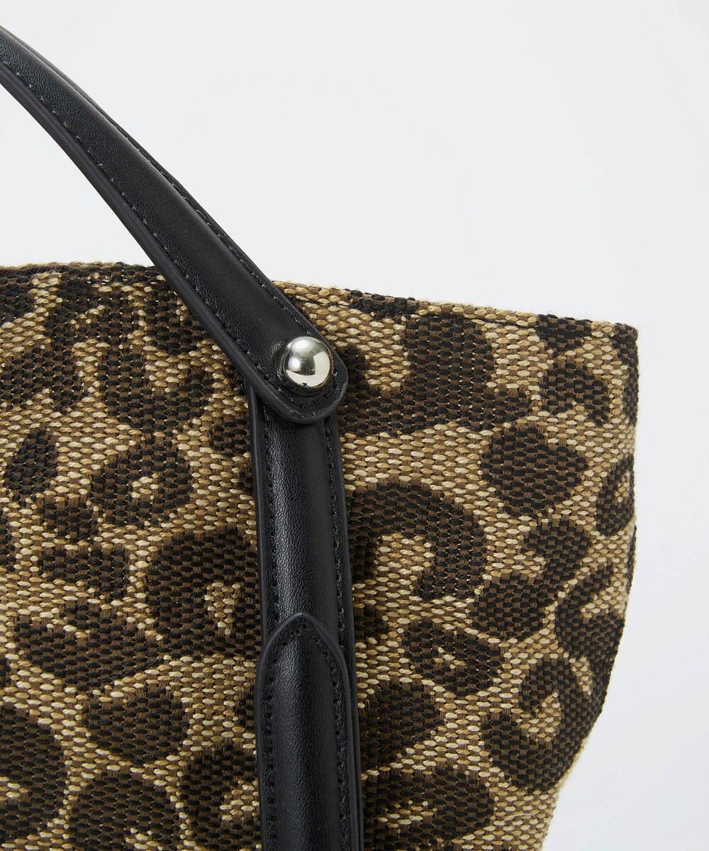 TOPKAPI 【TREASURE TOPKAPI】2way チェンジング トートバッグ レース/レオパード 