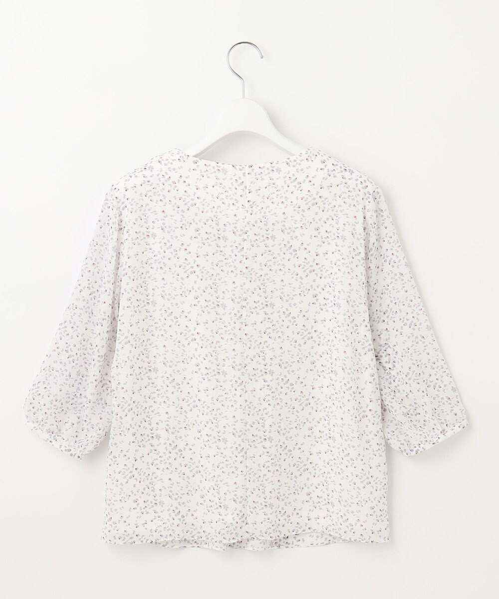 J.PRESS LADIES SMALL FLOWER プリント カットソー 