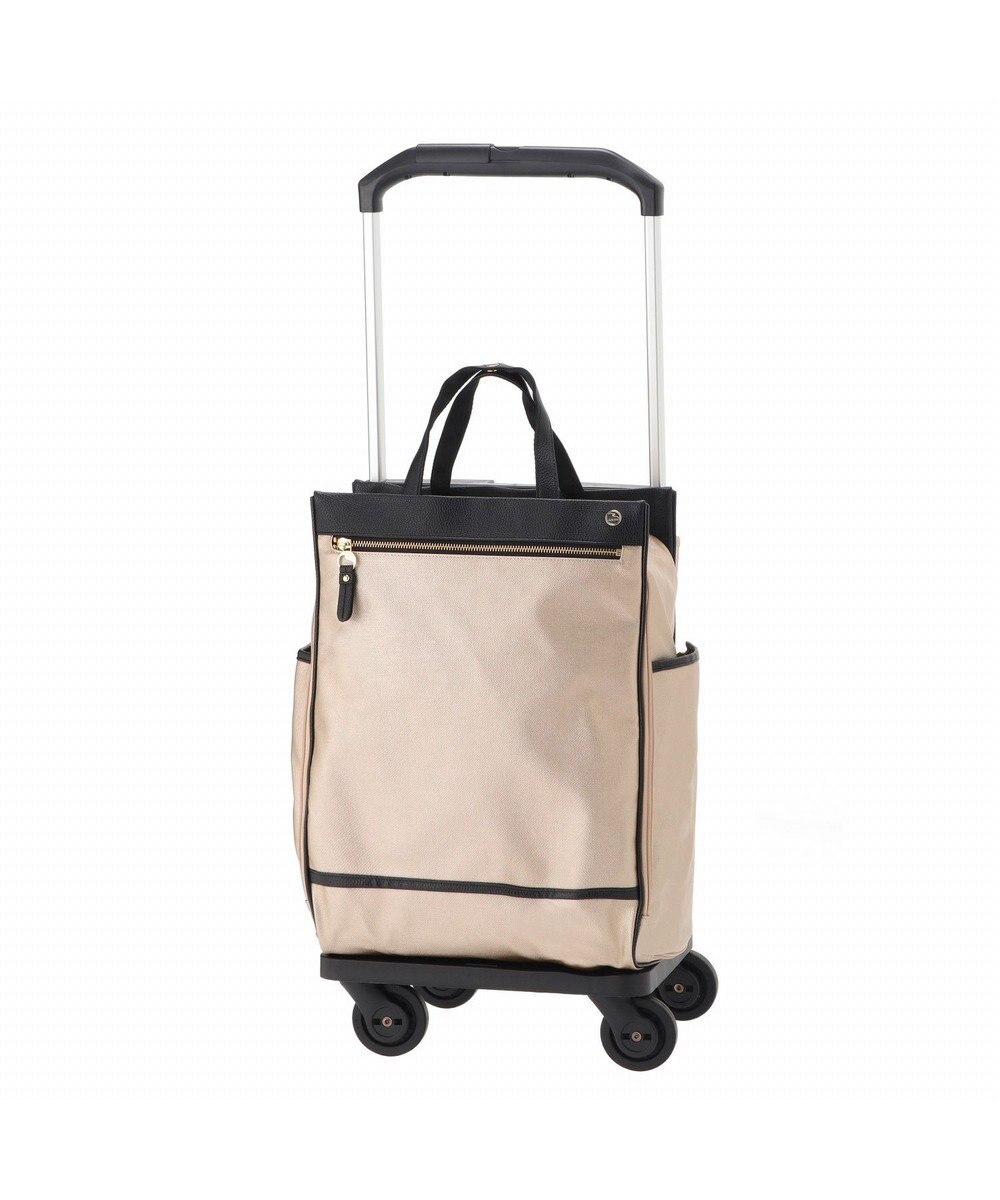 ACE BAGS & LUGGAGE soelte カランド2 お買い物キャリー ショッピングカート 24L 35985 ソエルテ ベージュ