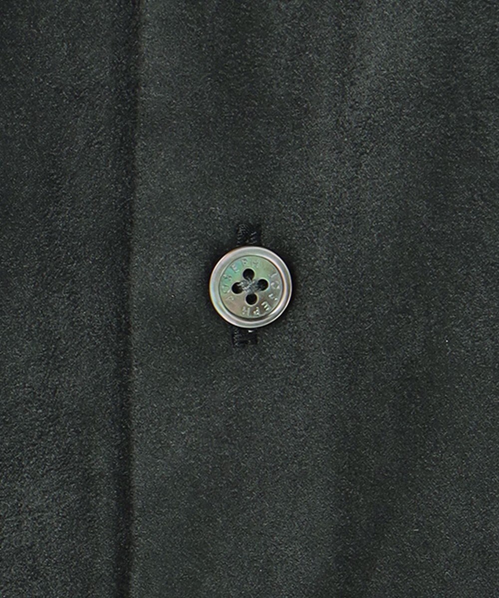 JOSEPH HOMME コマスウェード  バンドカラーシャツ 