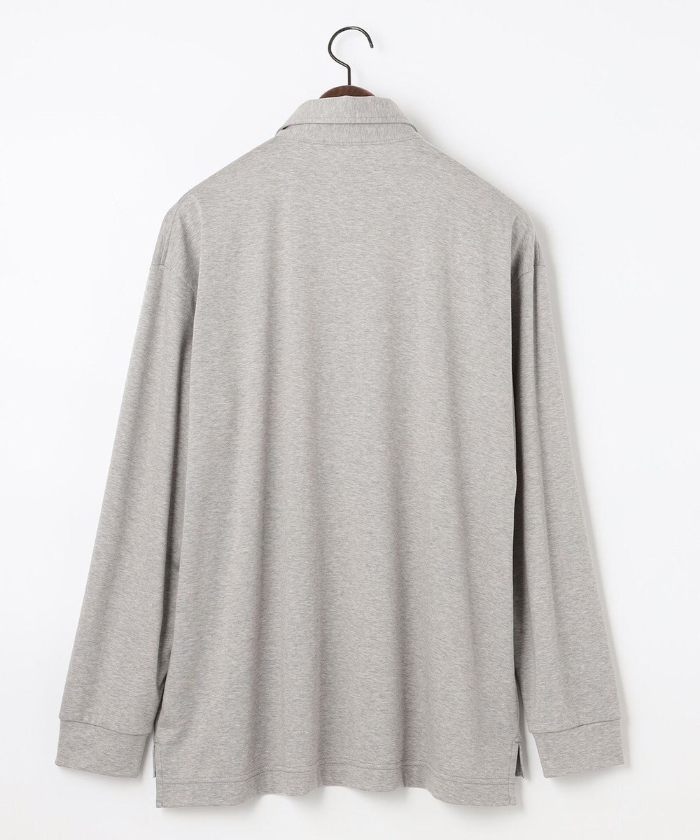 JOSEPH ABBOUD MOUNTAIN 【SPACE／UNISEX】ASHAＡ_OG スムース ポロシャツ 