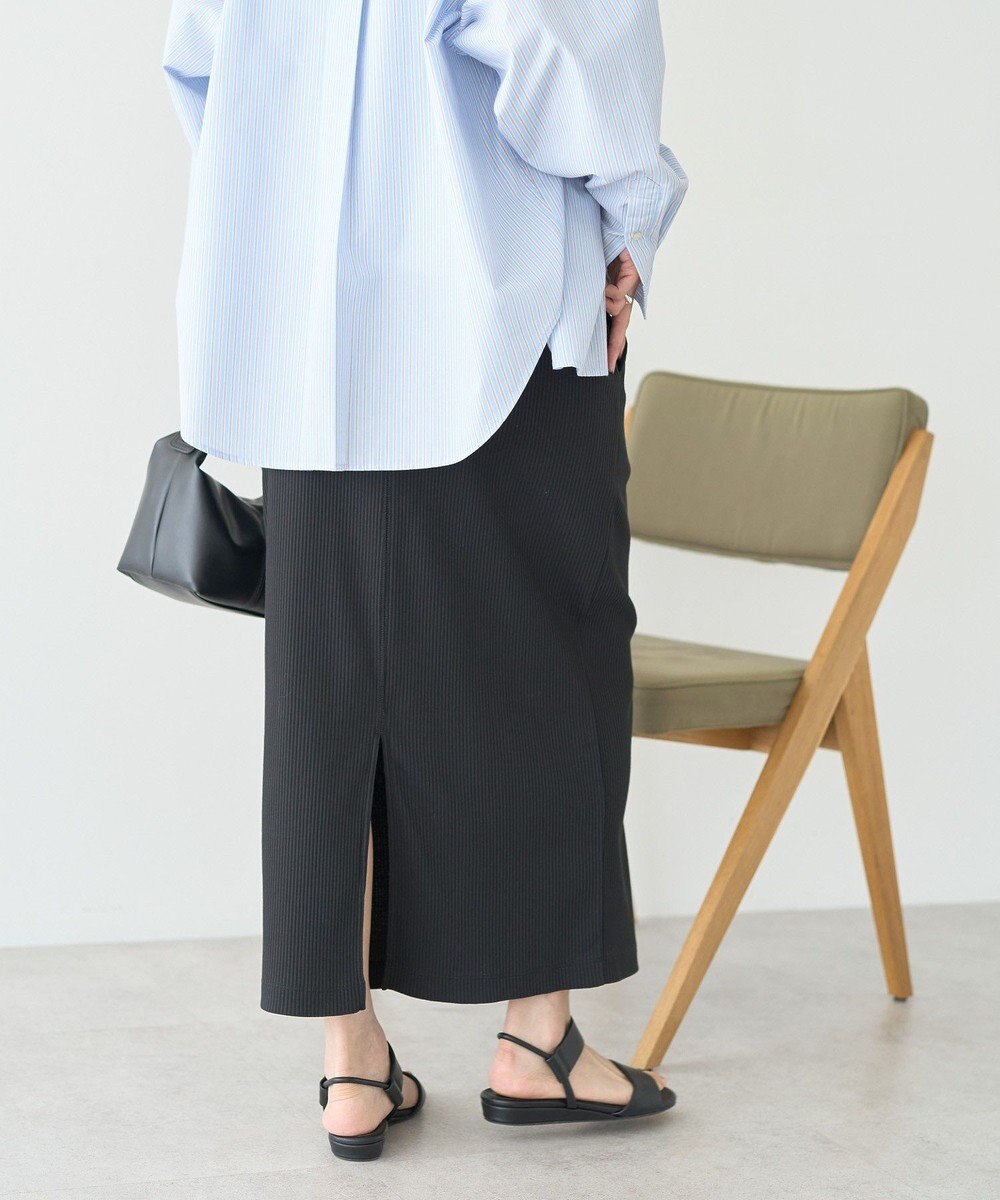 AMERICAN HOLIC 針抜きリブナロースカート 