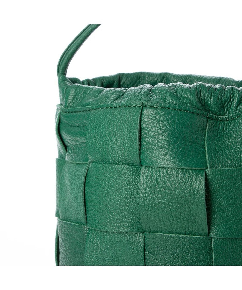 UNBILLION perche サスティナブルメッシュドロストショルダーバッグS 