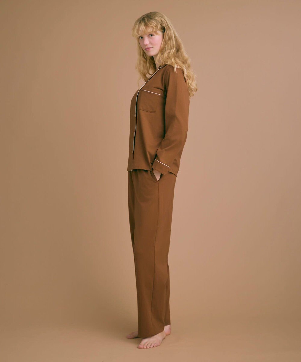 une nana cool 【綿100%】72/2 メガハイゲージパジャマ MADE WITH LIBERTY FABRIC 