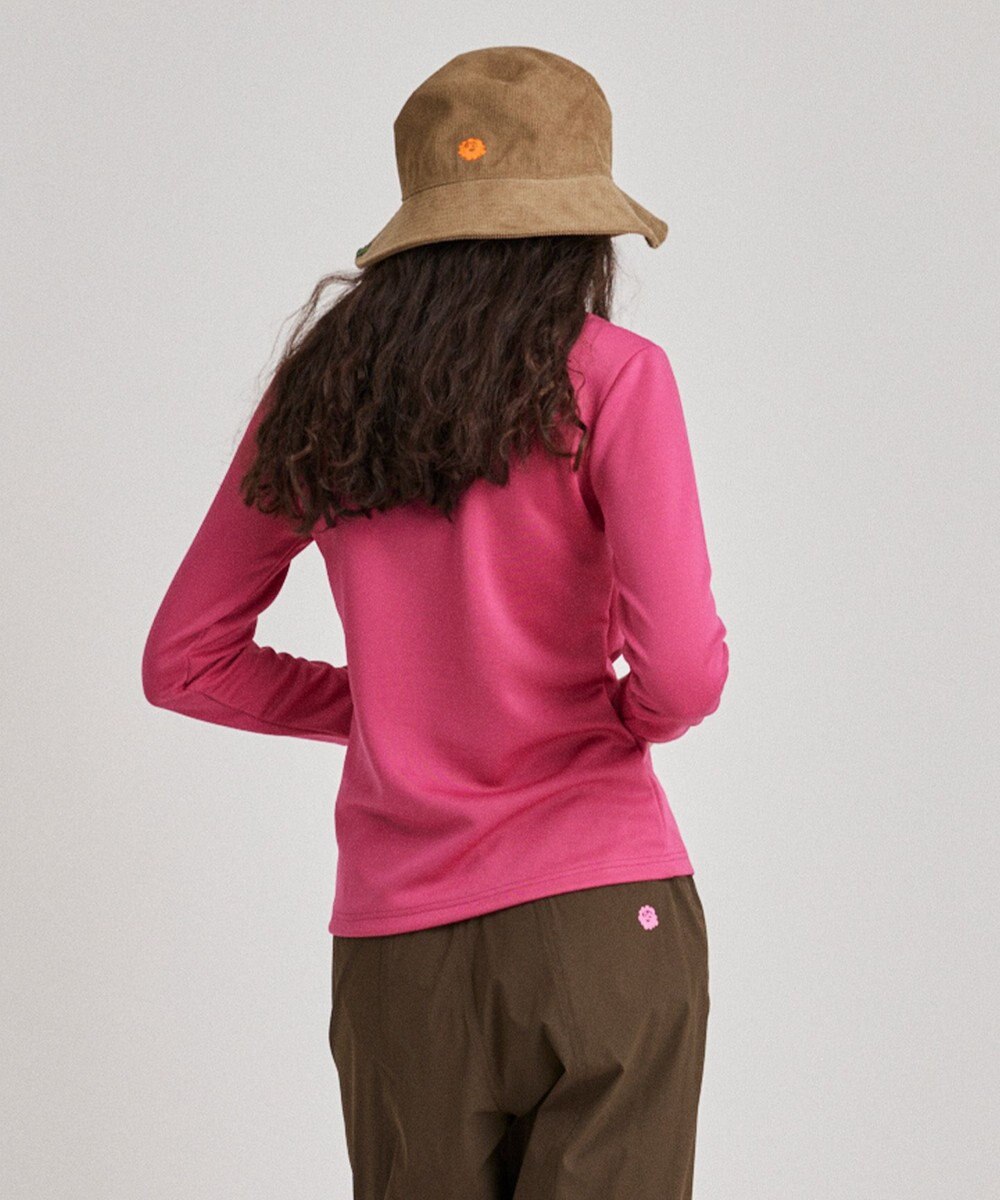 PW CIRCULUS 【ストレッチ / 快適 / 一枚でサマになる】【WOMEN】NEW ロングスリーブモック T 