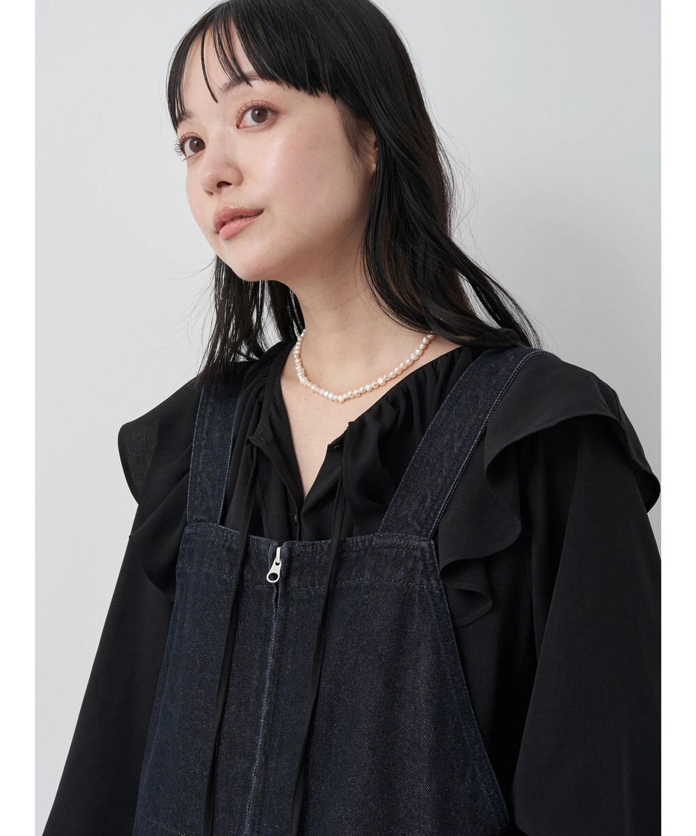 earth music&ecology オーバーオールデニム 