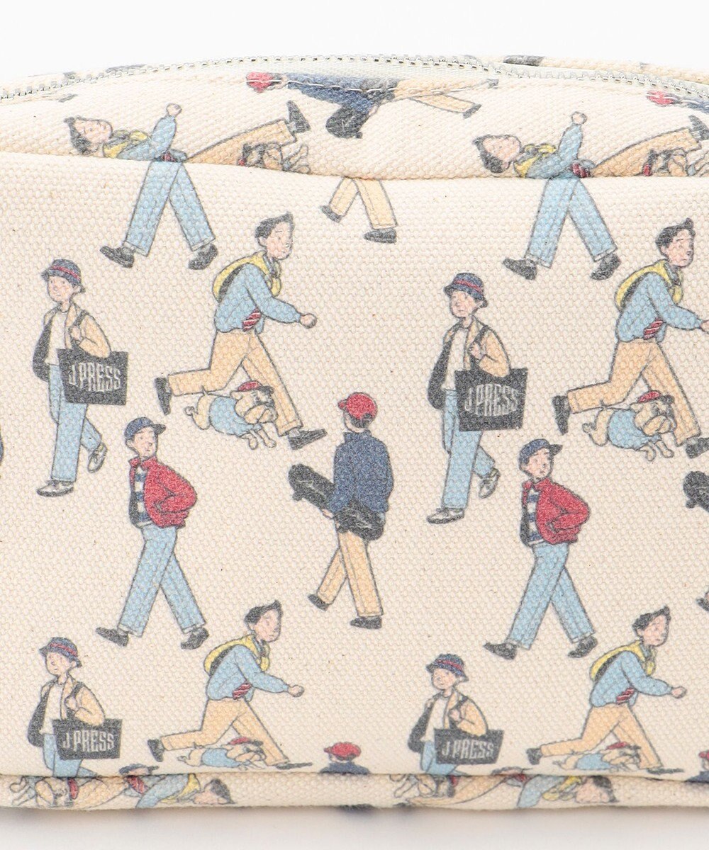 J.PRESS MEN 【AaronChang】【UNISEX】プリント ポーチ 