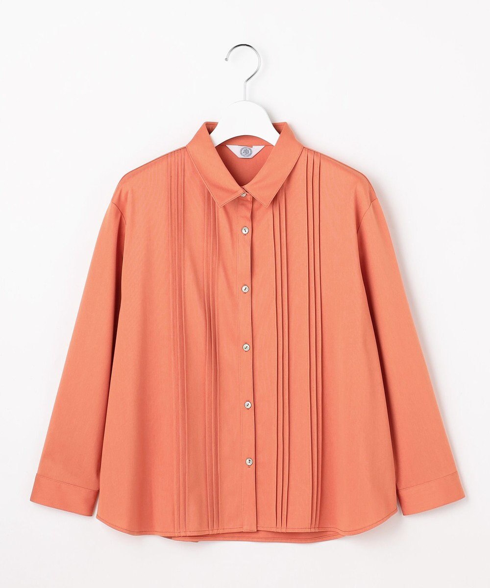 J.PRESS LADIES コンパクトトリコット シャツライク カットソー 