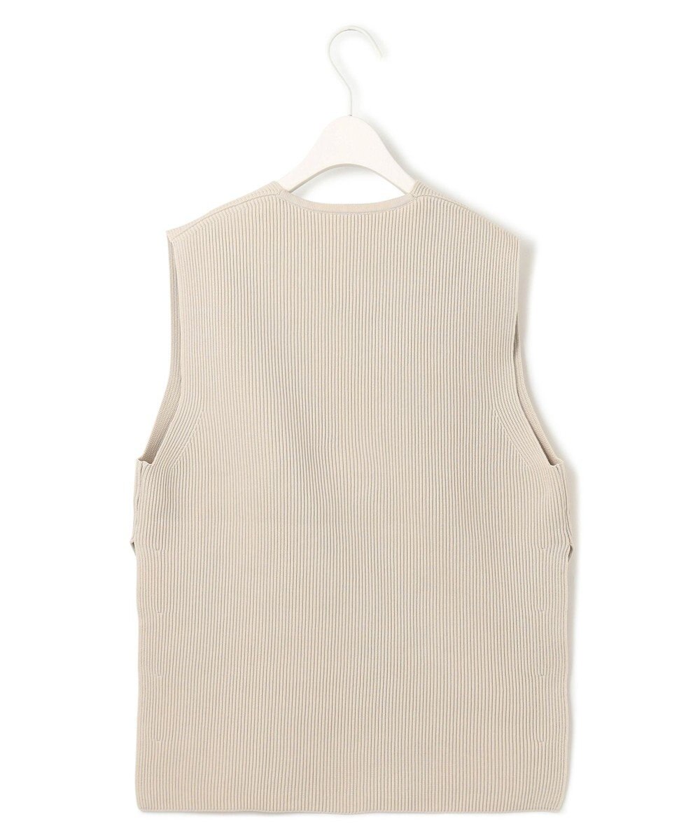 ICB L 【洗える】リサイクルポリエステルハイゲージ  ニットベスト 