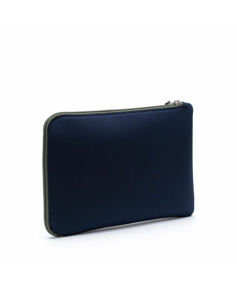 A.D.M.J. 【魔法の様に軽い】マジックライト/スパニッシュファブリックエンブレム刺しゅうフラットポーチ2セット(L/LL) 