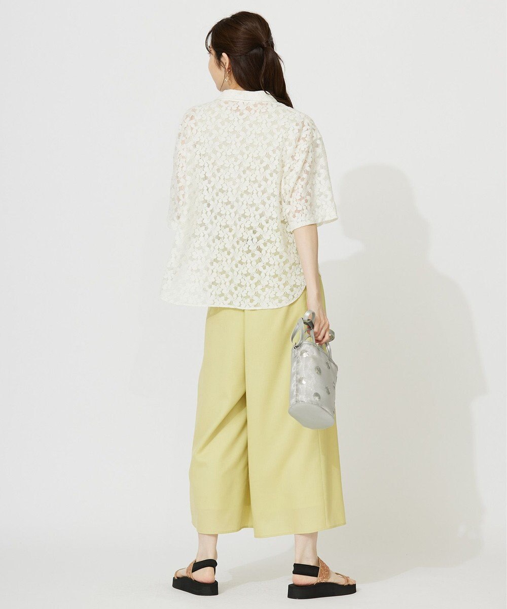 ANY SIS 【洗える】レース シャツ 