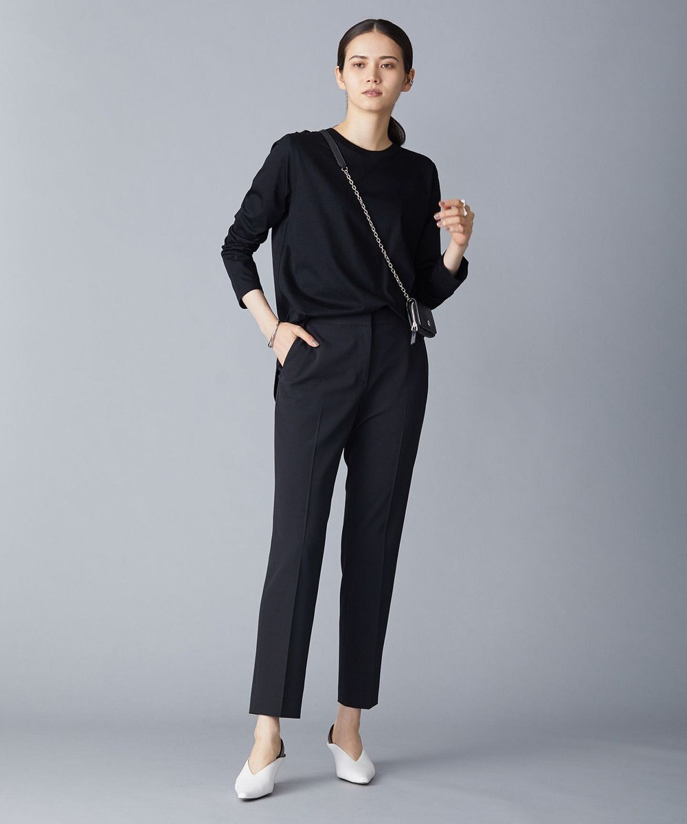 ICB 【洗える】シンプルジャージー ロングスリーブTシャツ 