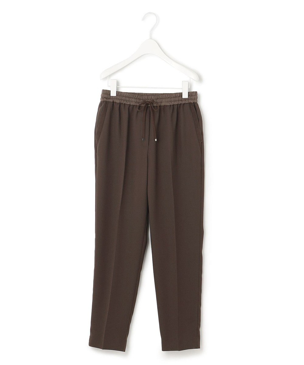 ICB L 【新色追加・洗える】 FluidBackSatin ドロストパンツ 