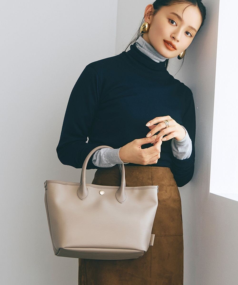 TOPKAPI 【Breath TOPKAPI】RIPPLE リプル レザーハンドル ミニ トートバッグ 