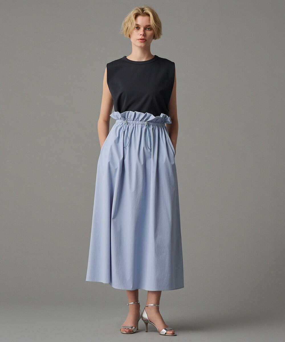 uncrave 【撥水・接触冷感・UVカット・洗濯機洗い可】マルチファンクションナイロン フレアスカート（uncrave STANDARD） 