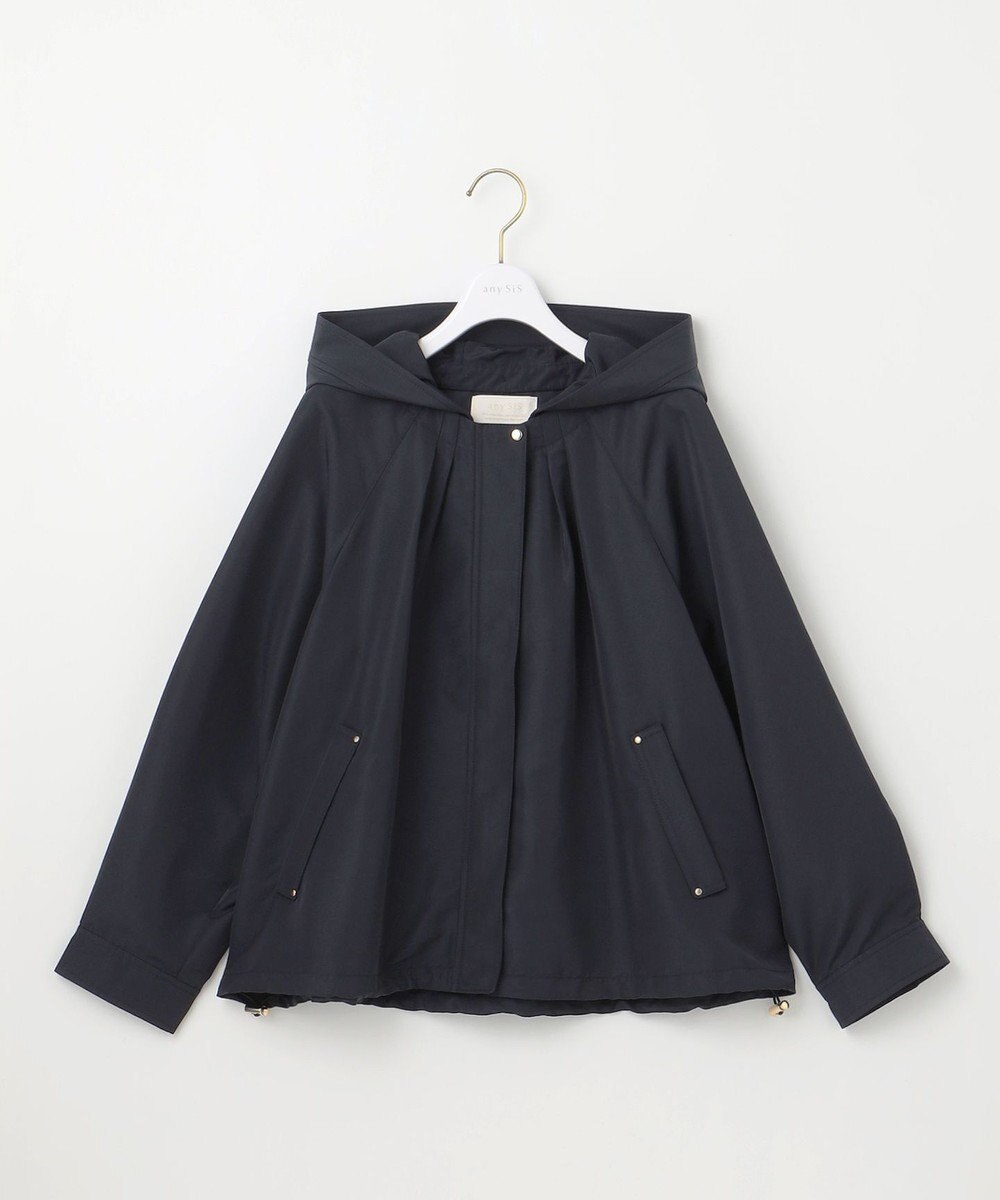 ANY SIS 【撥水・UVカット・花粉ガード】2WAYラグランフーディ ブルゾン 