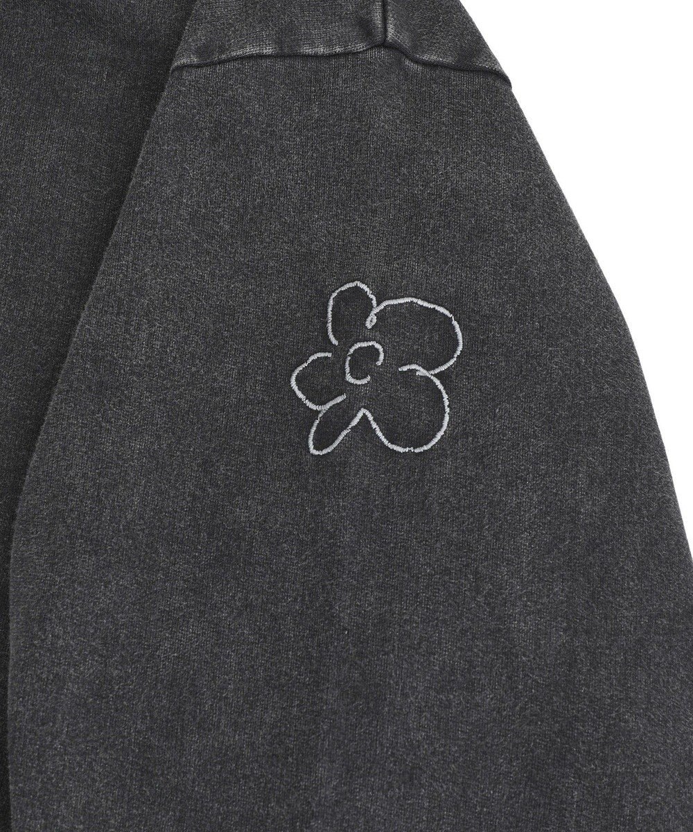 earth music&ecology ランダム刺繍オフショルプルオーバー 