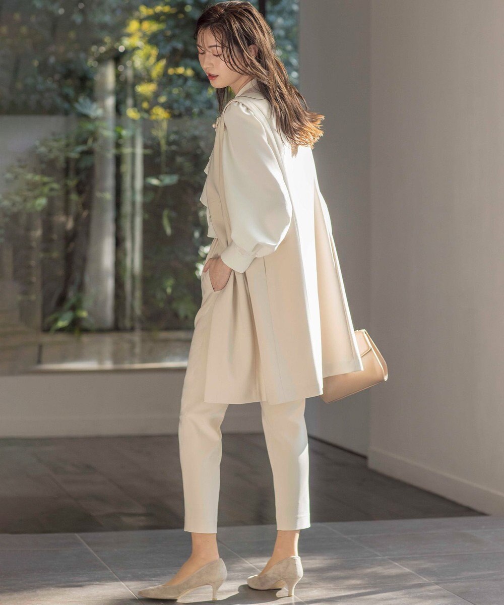 組曲 【KUMIKYOKU NAVY】コンフォータブルドレープ ジレ 