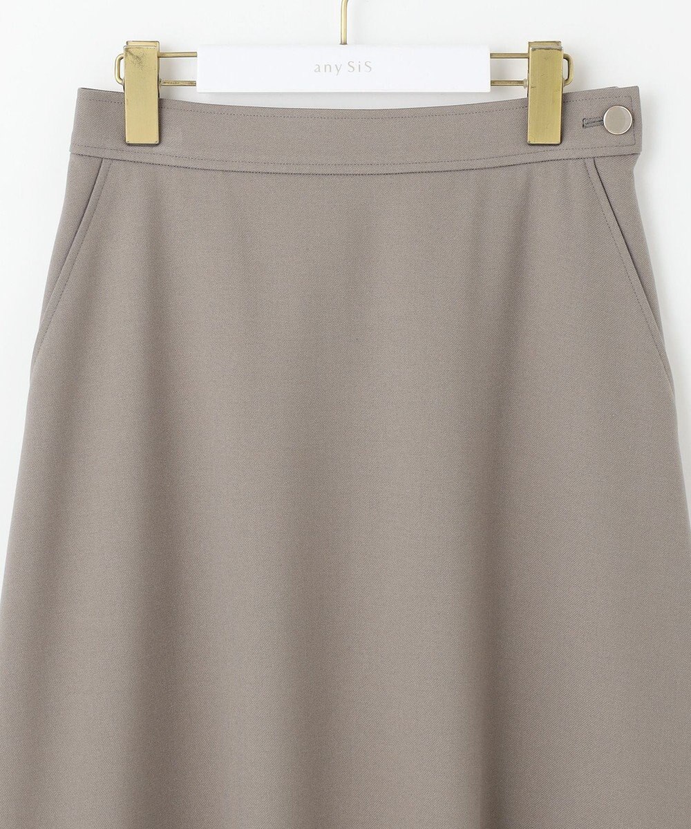 ANY SIS L ビューティサーモ2WAYストレッチ フレアスカート 