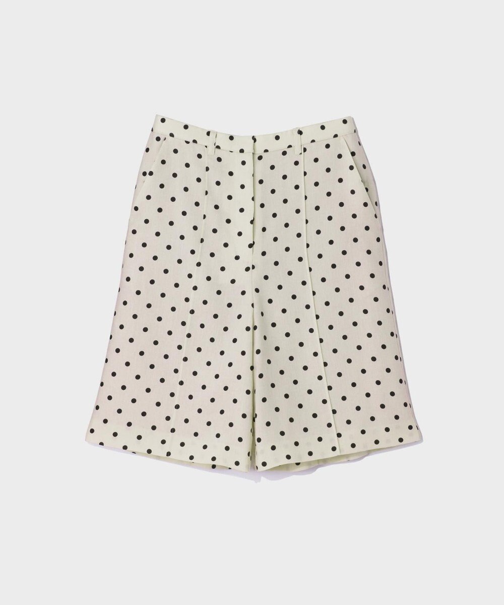 GRACE CONTINENTAL ドットハーフパンツ 