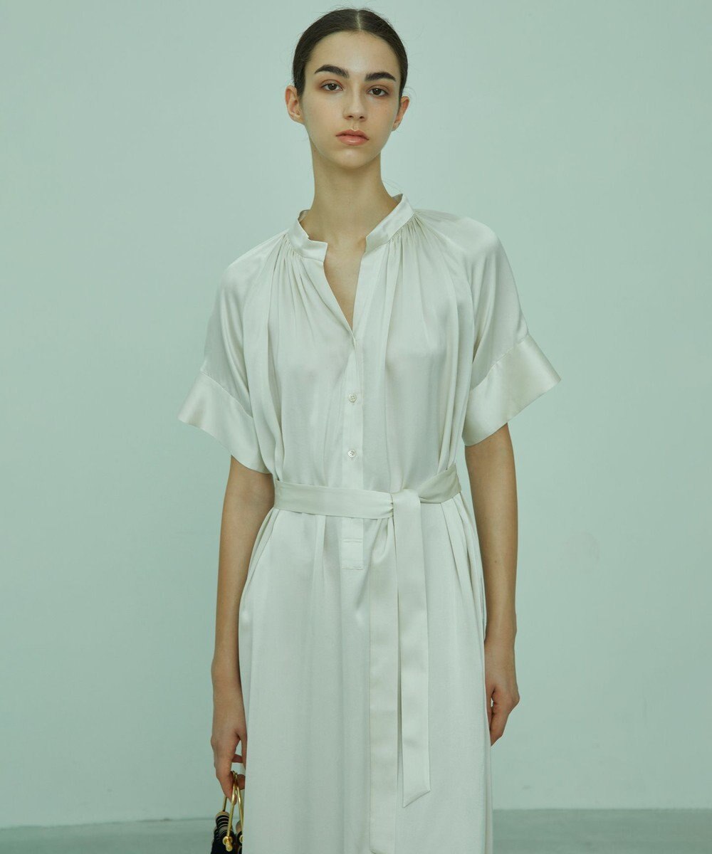 BEIGE， YEW / シャツワンピース 