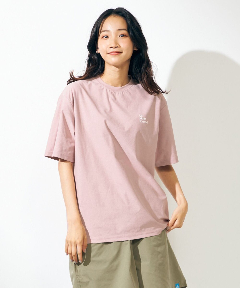 SHARE PARK LADIES 【UVカット・吸水速乾・ストレッチ・軽量 】バックプリントTシャツ 