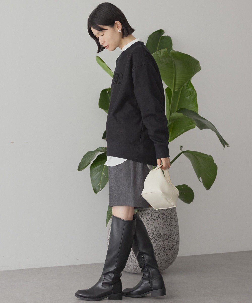 AMERICAN HOLIC Fairfield フロッキースウェットプルオーバー 