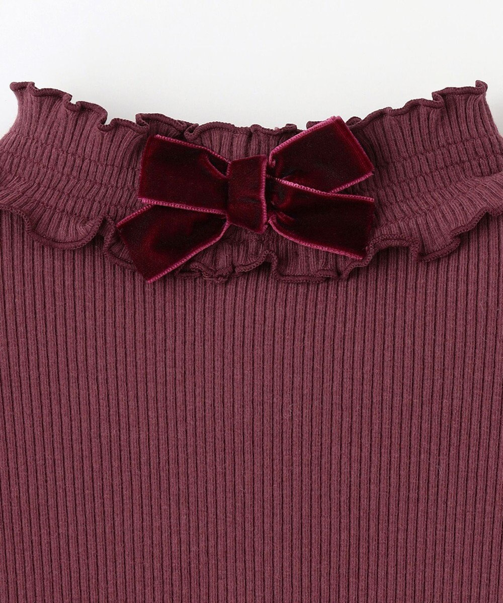 ANY KIDS バックリボン カットソー 