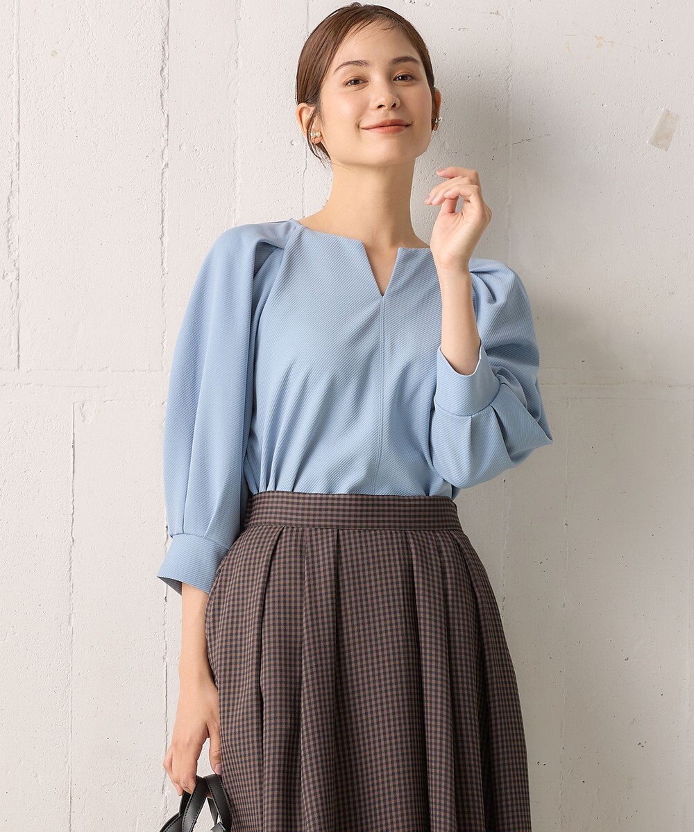 組曲 タックスリーブカルゼ カットソー 