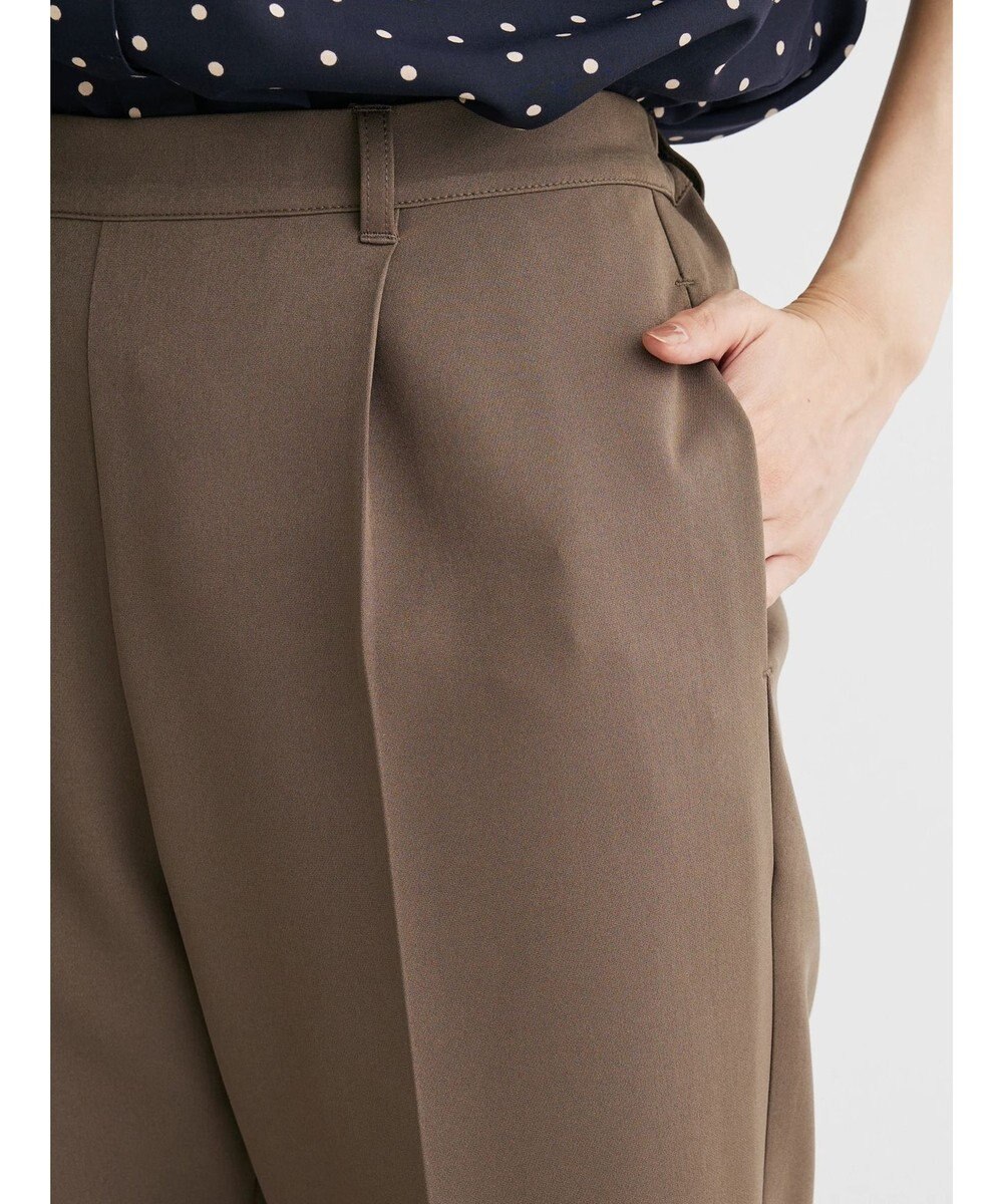 Green Parks きれいシルエットパンツ 