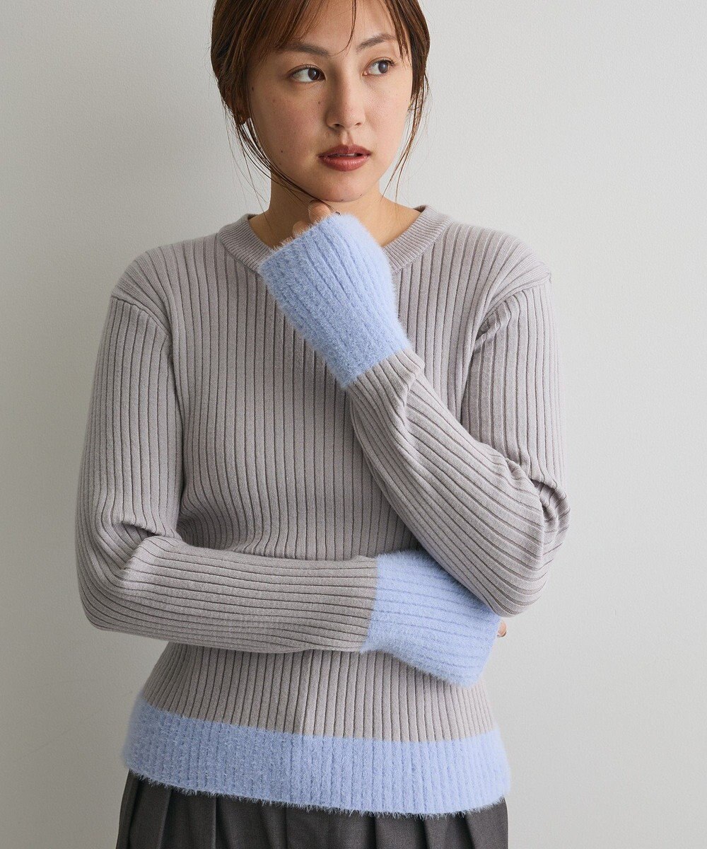 CRAFT STANDARD BOUTIQUE とてもち袖シャギーニットプルオーバー 