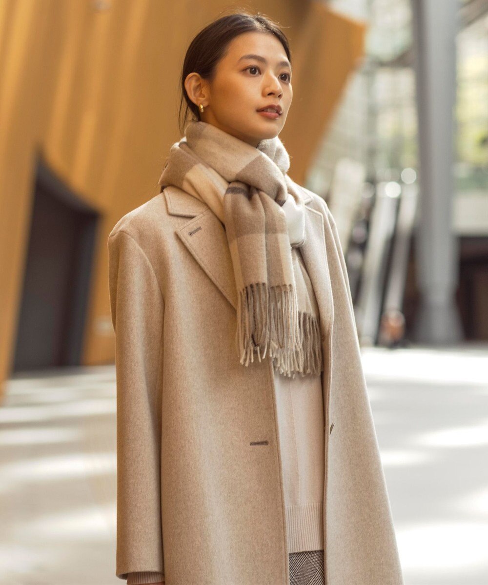 J.PRESS LADIES ブレンドビーバー チェスター コート 