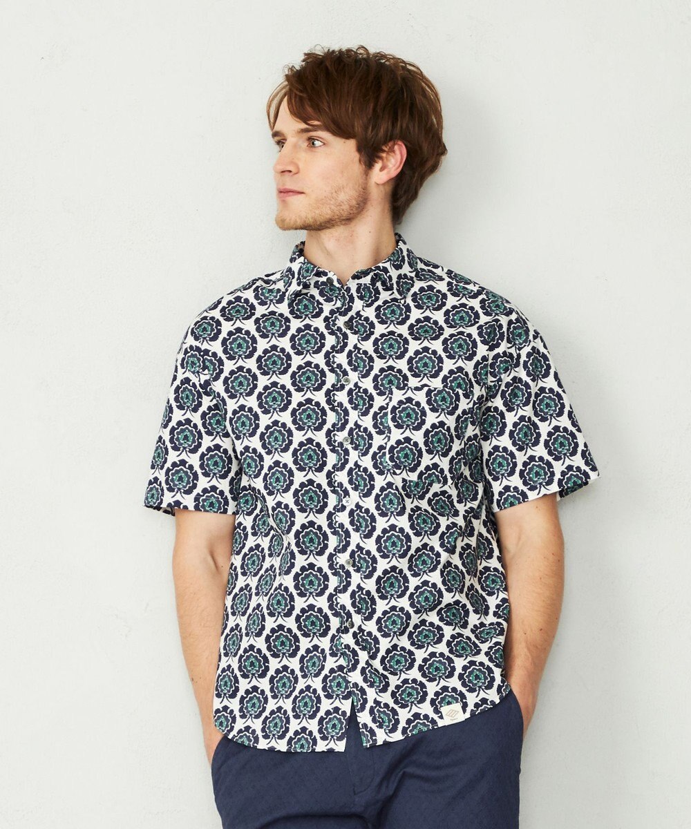 JOSEPH ABBOUD MOUNTAIN 【SPACE／UNISEX】ピカデリーポプリン シャツ 