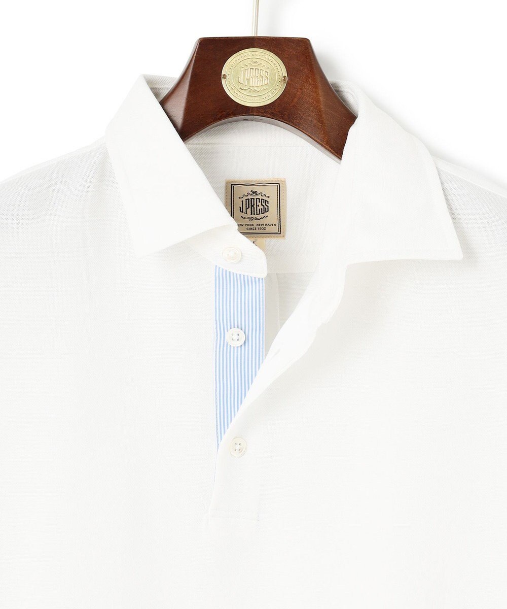 J.PRESS MEN 【ビジネス対応 / 吸水速乾】カノコインレイ ポロシャツ 