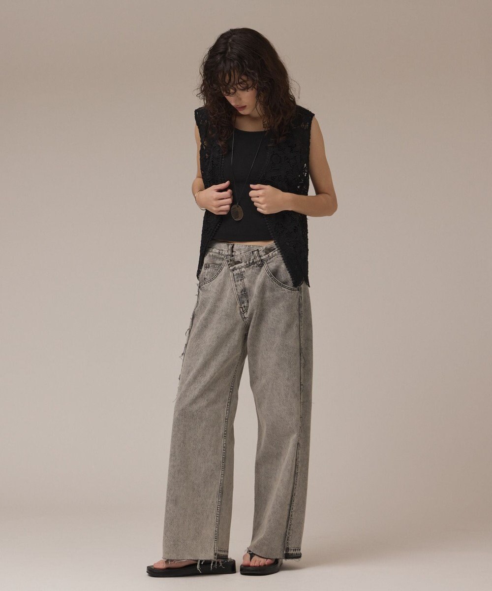 GRACE CONTINENTAL レース刺繍ベスト 