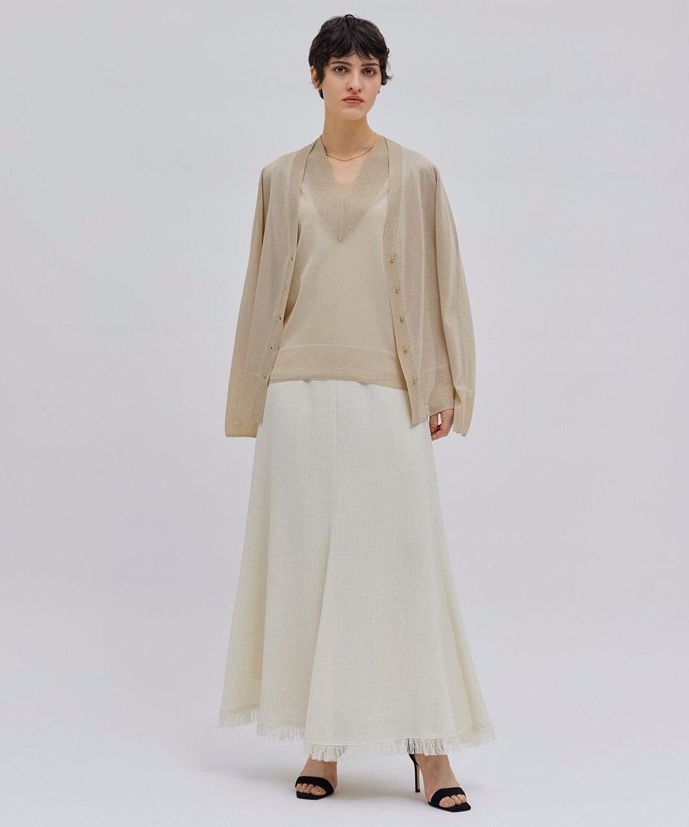 BEIGE， 【洗える】CANNET / フレアスカート 