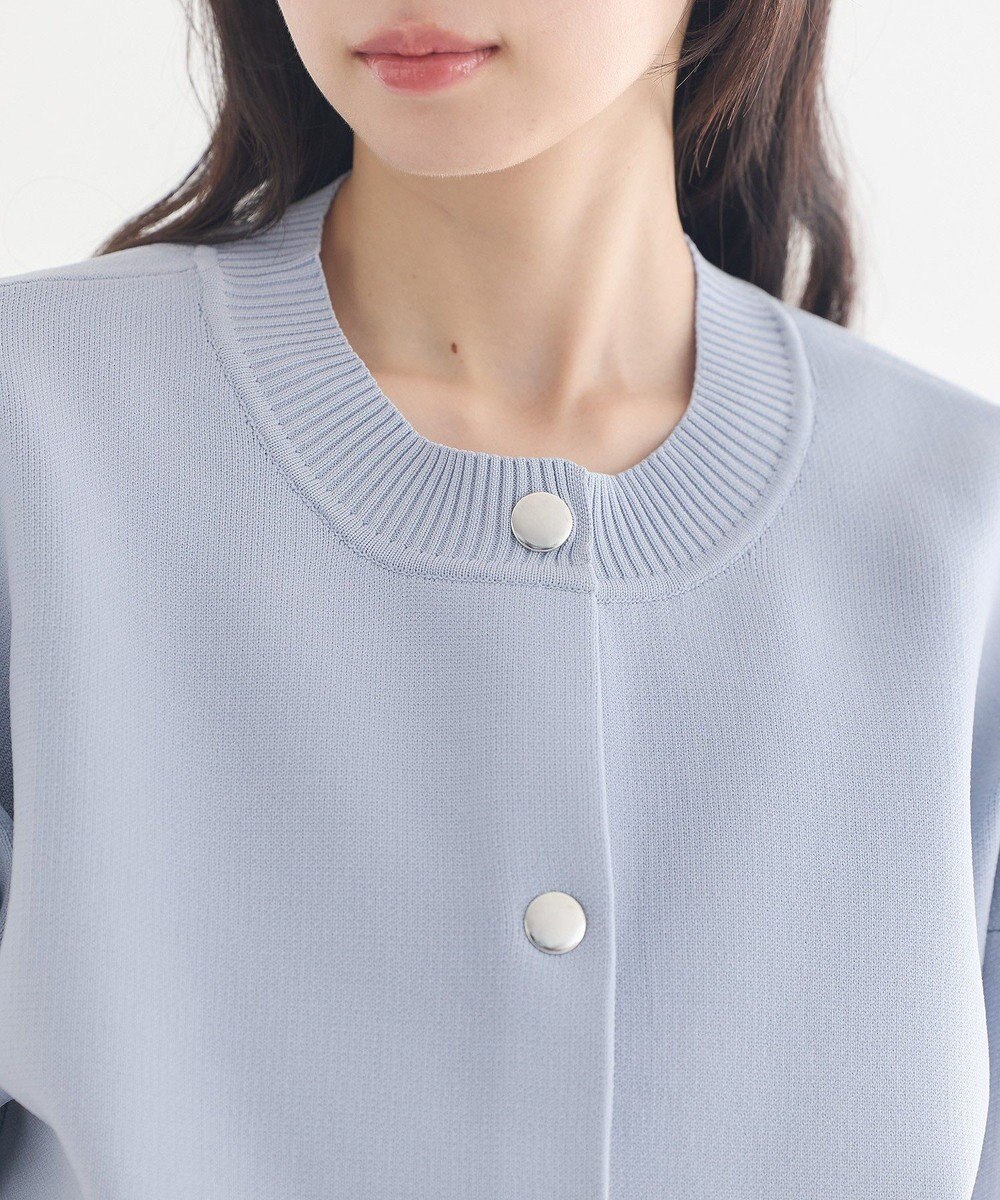 earth music&ecology メタルボタンカーディガン 