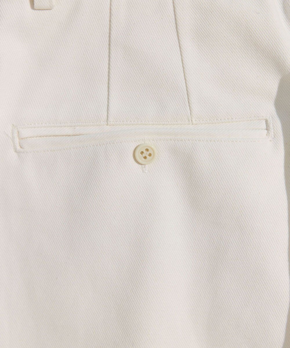 LENO ONE  FOWARD PLEATS CHINO TROUSERS ワンタックチノパンツ 
