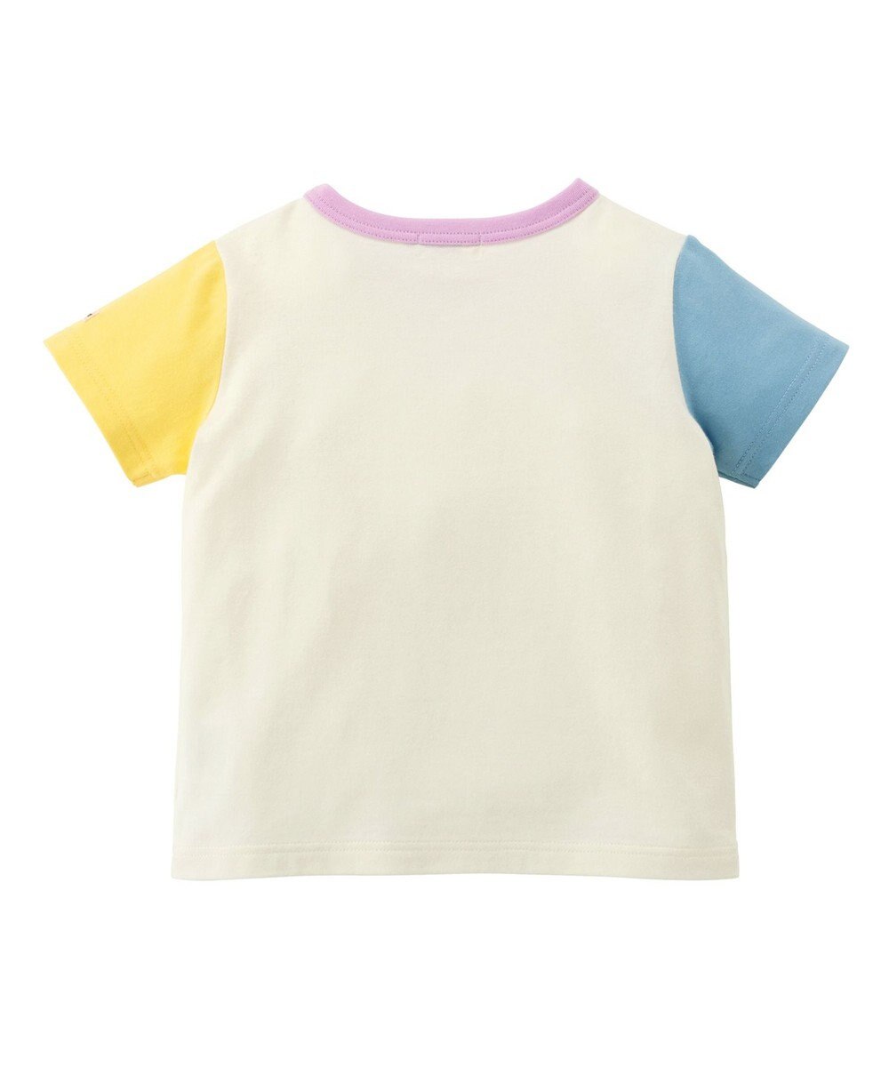 MIKI HOUSE HOT BISCUITS 【70-120cm】【Everyday Series】ワンポイント 半袖Tシャツ 