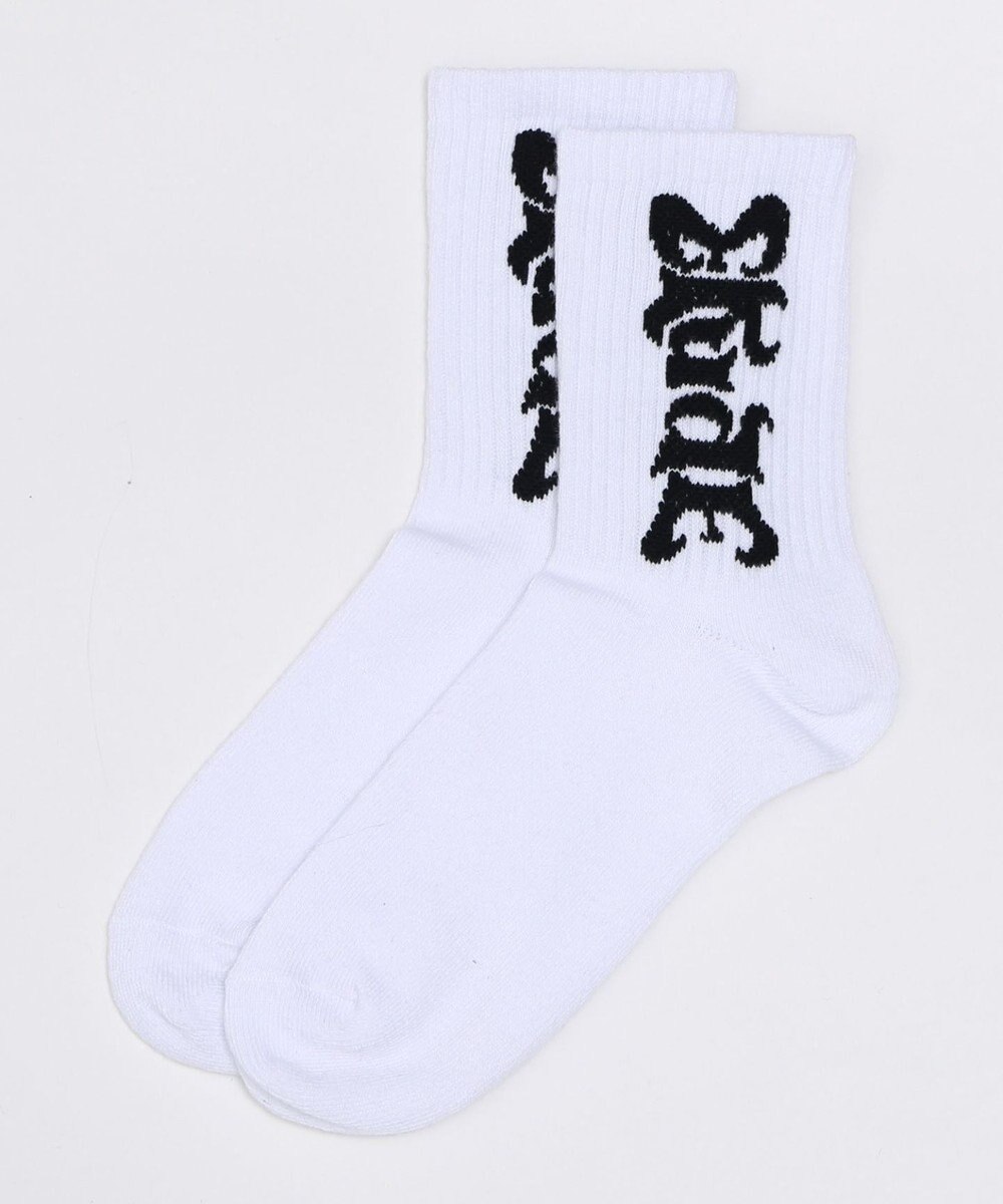WEGO Eludeロゴリブソックス 