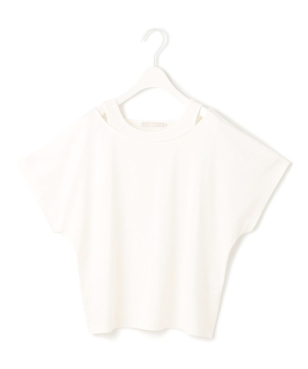 ICB 【UVケア・吸水速乾・洗える】ライクレイヤードTEE 