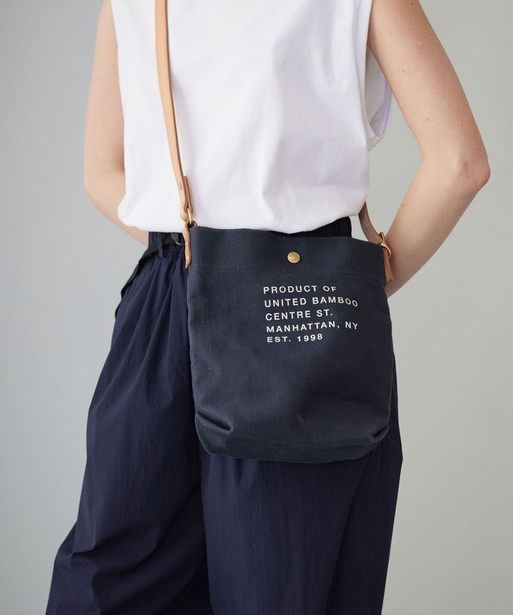 united bamboo 【NAVYS 10月号掲載】UB ベーシックバッグ(ショルダー) 