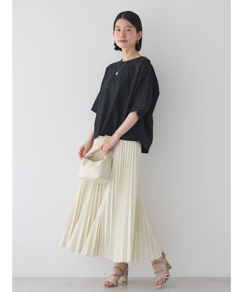 AMERICAN HOLIC 丈違いジョーゼットプリーツスカート 