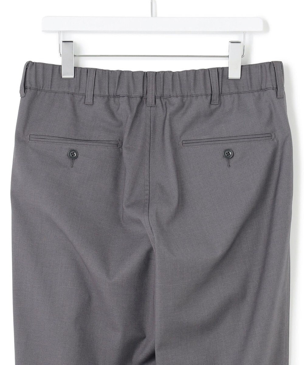 J.PRESS YORK STREET 【UNISEX】ウールライク テーパードイージーパンツ 