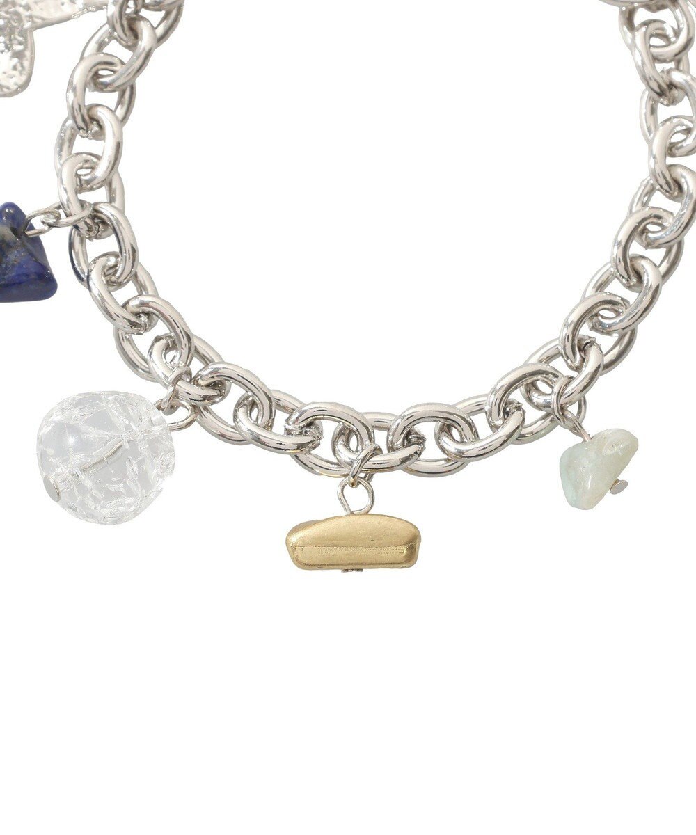 earth music&ecology ストーンＭＩＸチャームブレスレット 