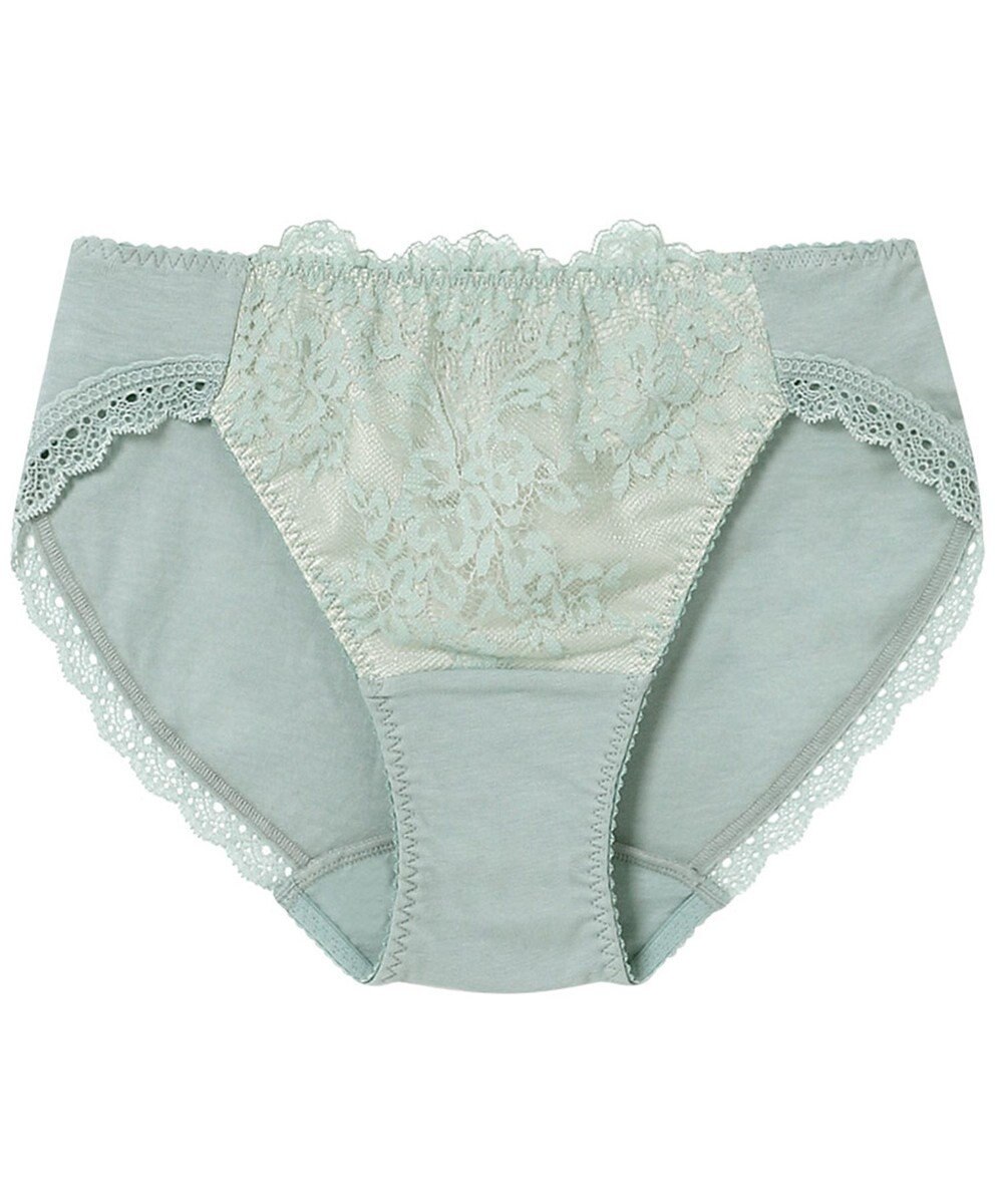 Wing ペアショーツ 【ナチュラルアップブラ】 身生地部オーガニックコットン混 はきこみ丈あさめ KF3000 ウイング／ワコール 