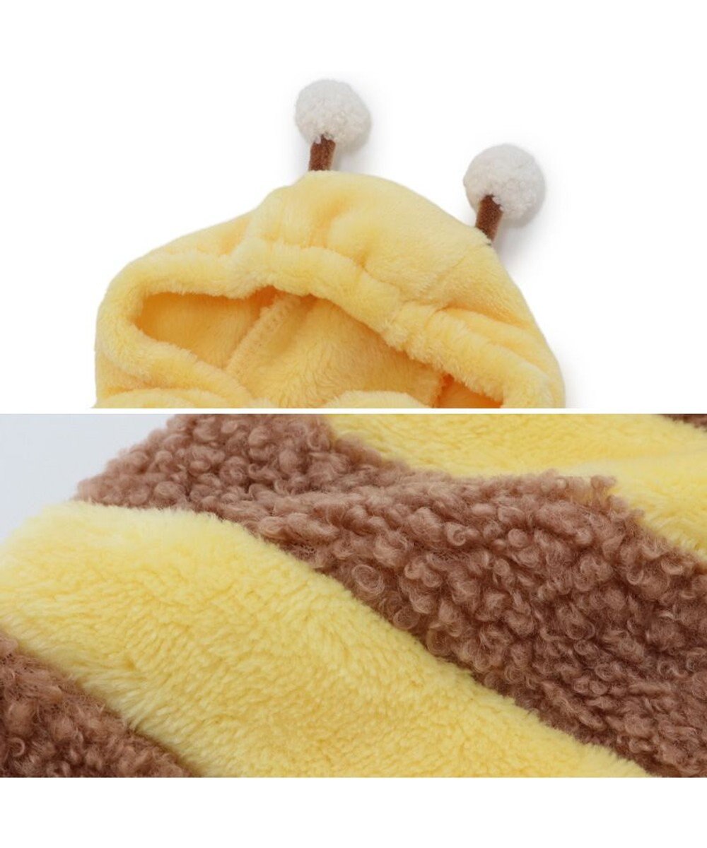 PET PARADISE ペットパラダイス もこもこ なりきり パーカー 《蜂》 中型犬 