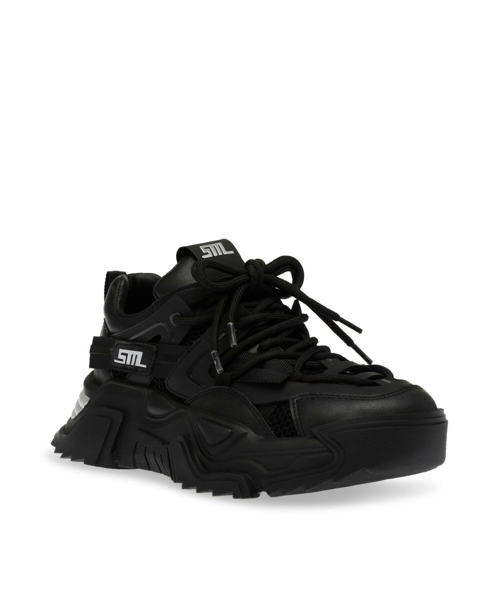 STEVE MADDEN KINGDOM ボリュームソールダブルレースアップスニーカー 