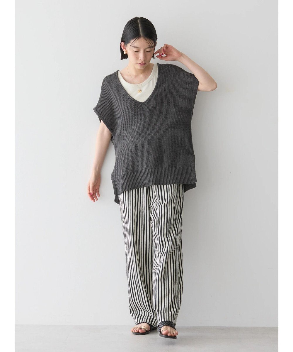 AMERICAN HOLIC リネンブレンドニットベスト 