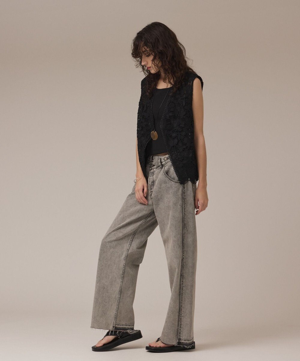 GRACE CONTINENTAL レース刺繍ベスト 